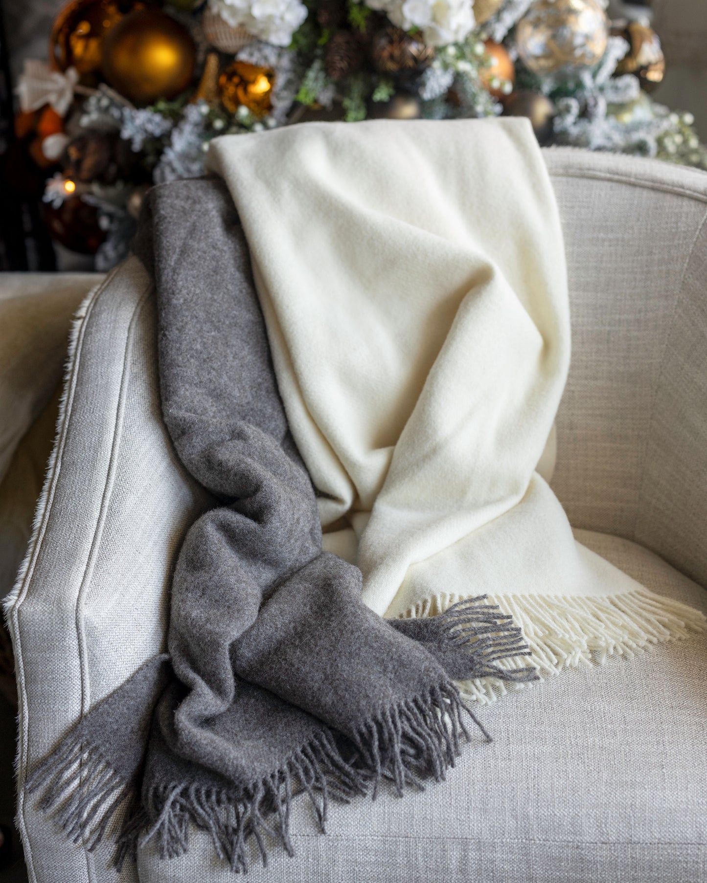 Dark Grey Julia Throw