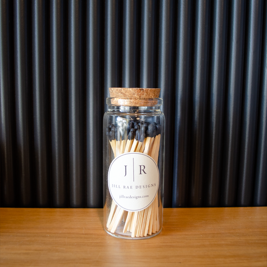 JRD Matches in a Glass Jar