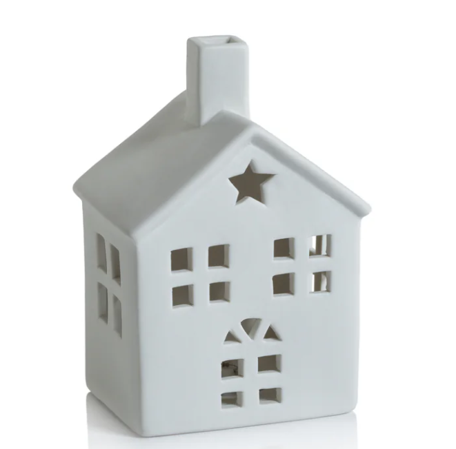 Swiss Mountain LED Porcelain House