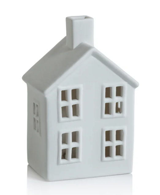 Swiss Mountain LED Porcelain House