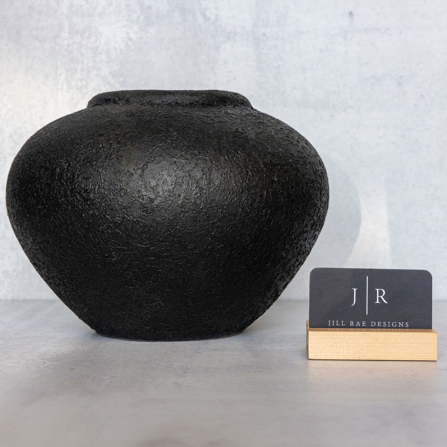 Jar Luna Black Vase