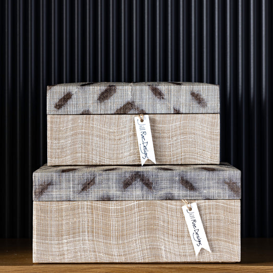 Agrari Tie Dye Abaca Silk Box