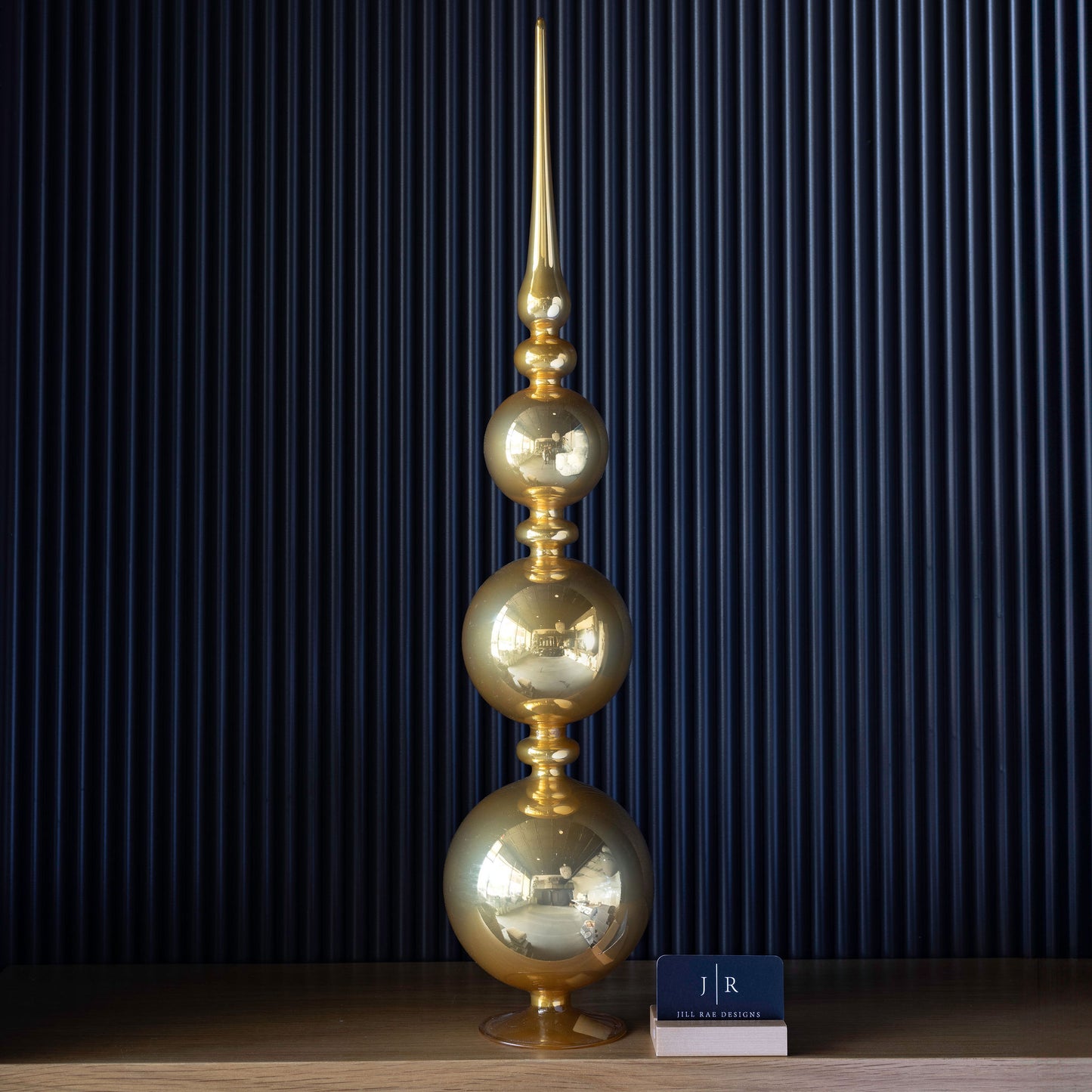 Gold Glass Finials