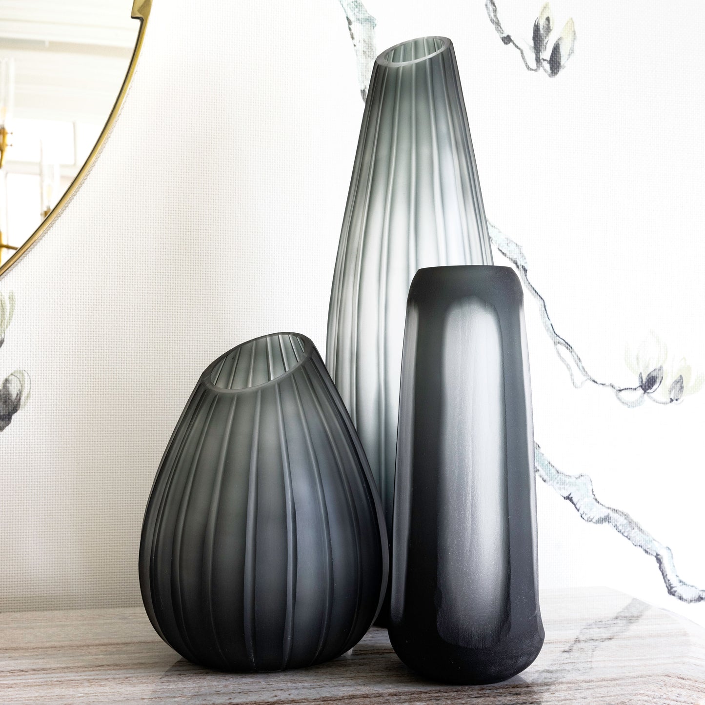 Mayfair Cut Glass Vase