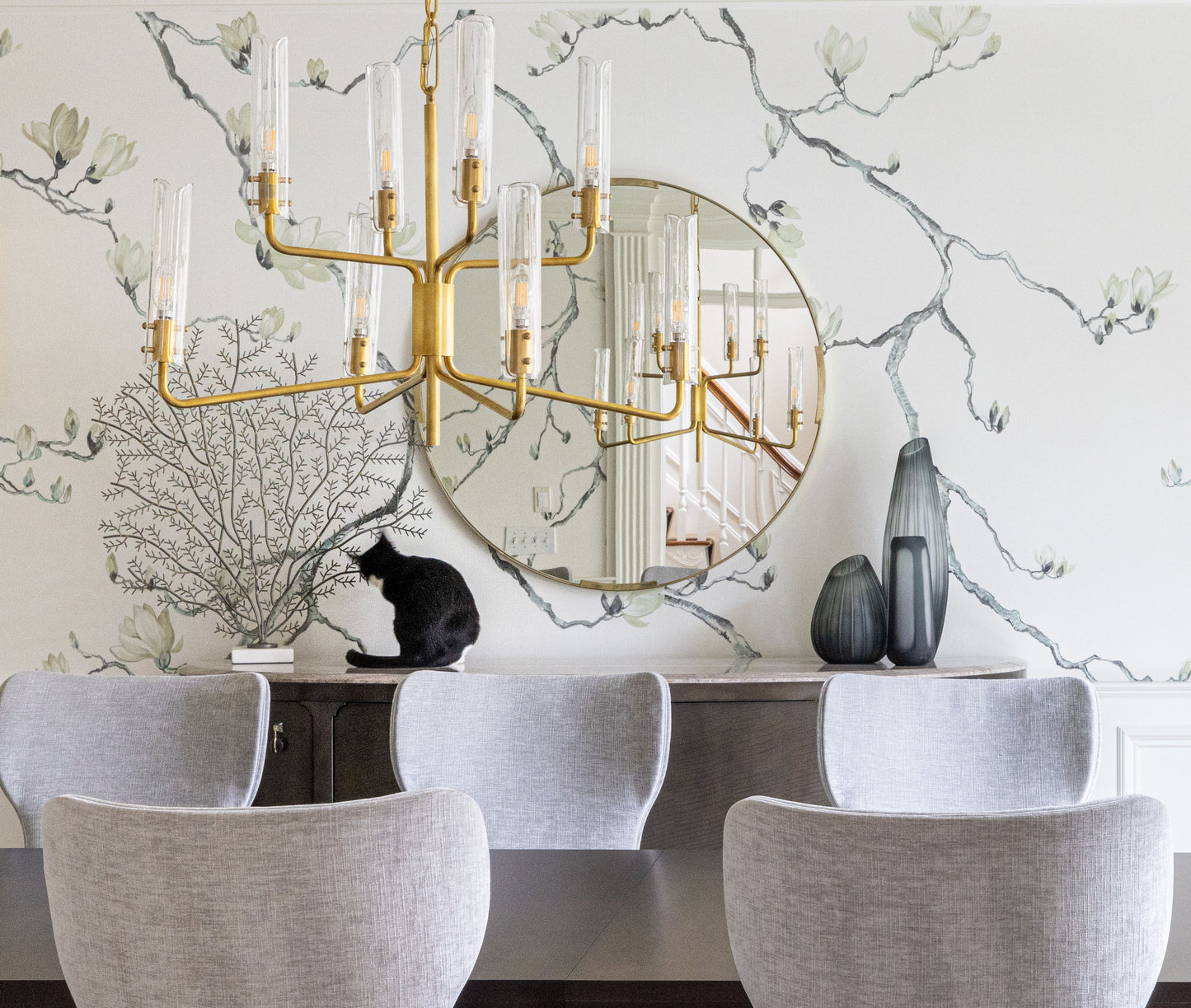 Alexandra Hand-cut glass vase