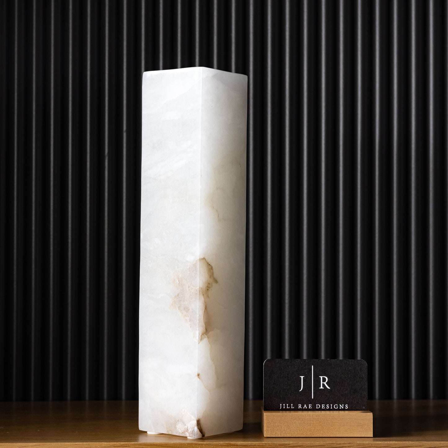 Alabaster T-Lite Candle Holder