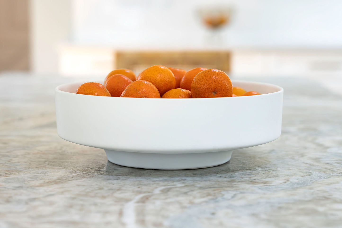 Large White Bowl