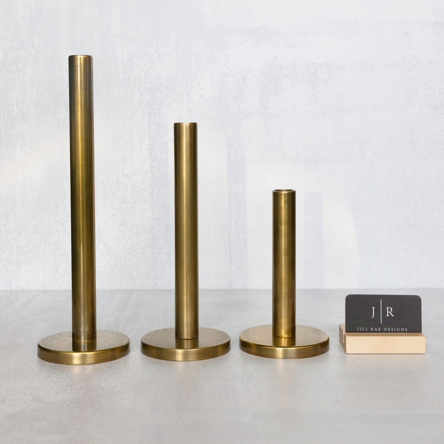 Gold Candlestick Holders