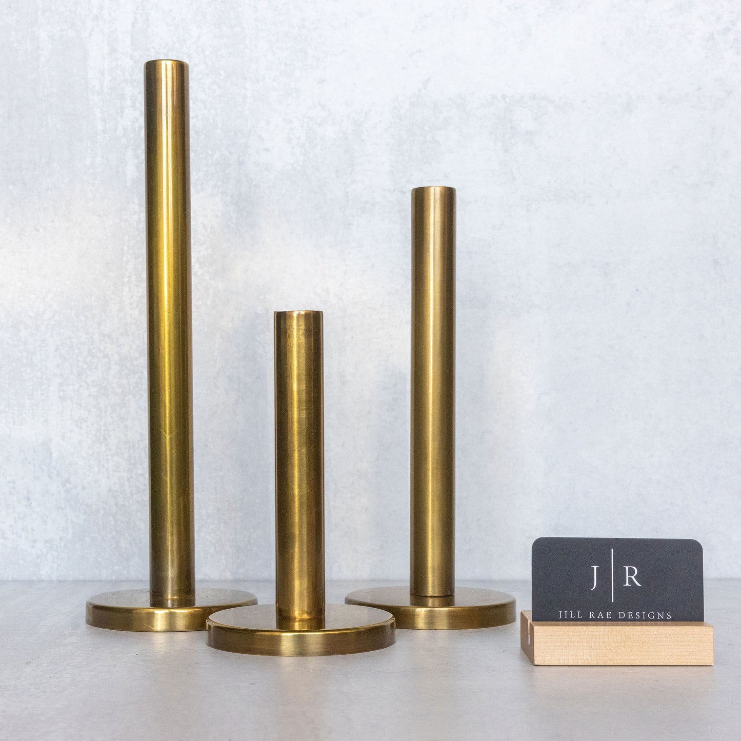 Gold Candlestick Holders