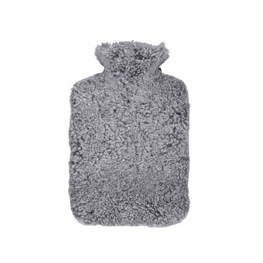 Grey Sheepskin Hot Water Bottle