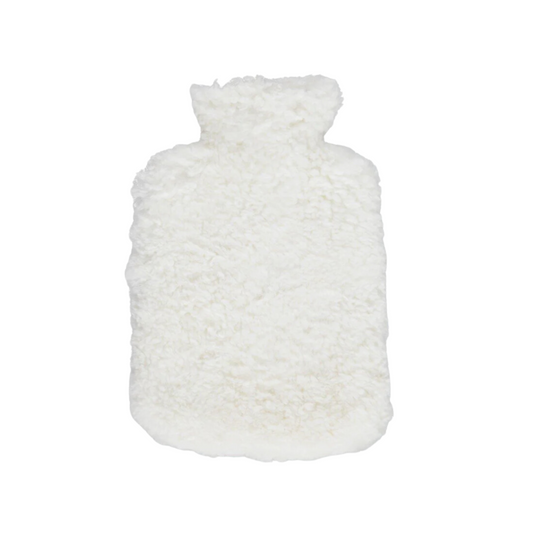 Ivory Sheepskin Hot Water Bottle