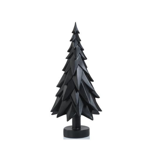 Matte Black Decorative Tree