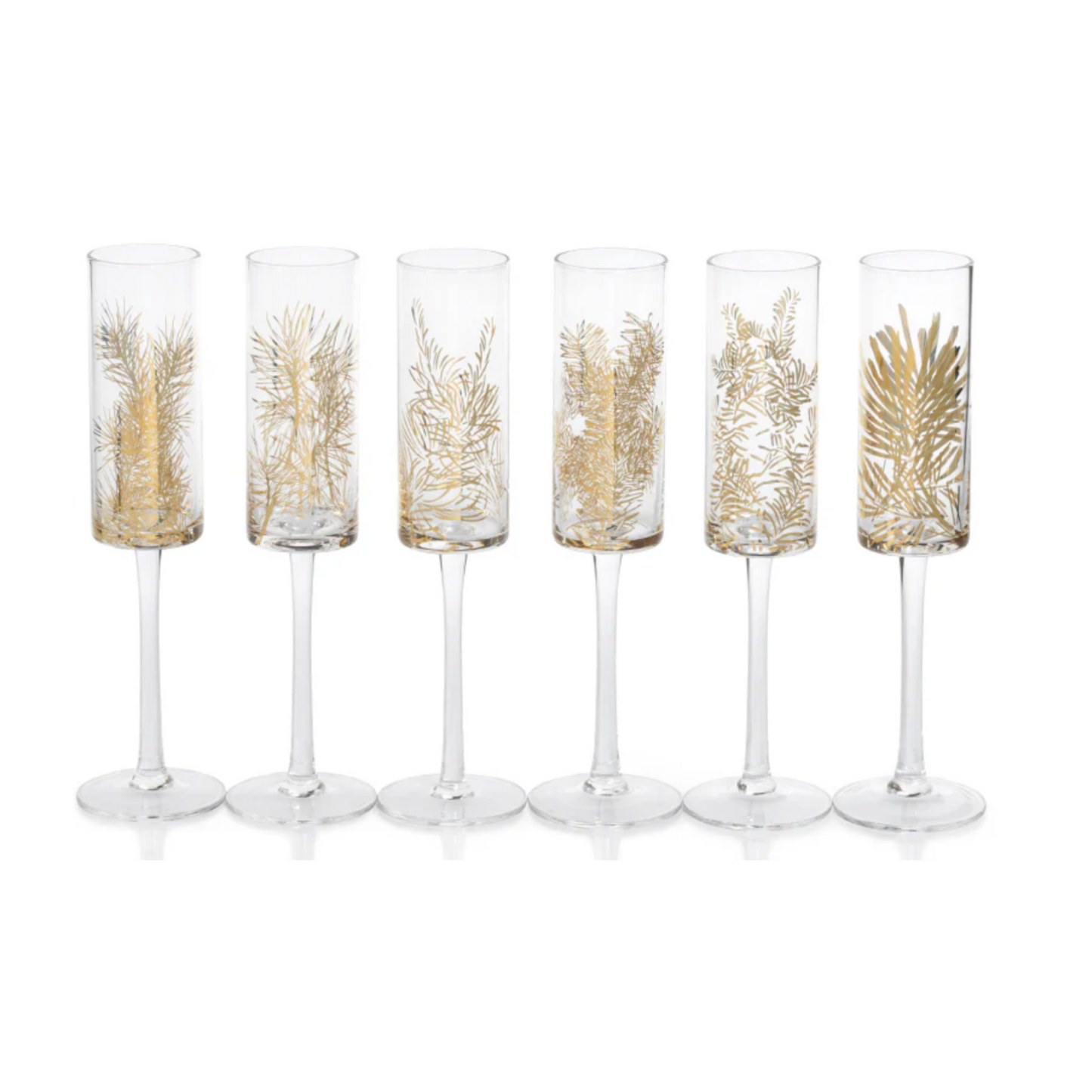 Golden Fir Celebration Flutes