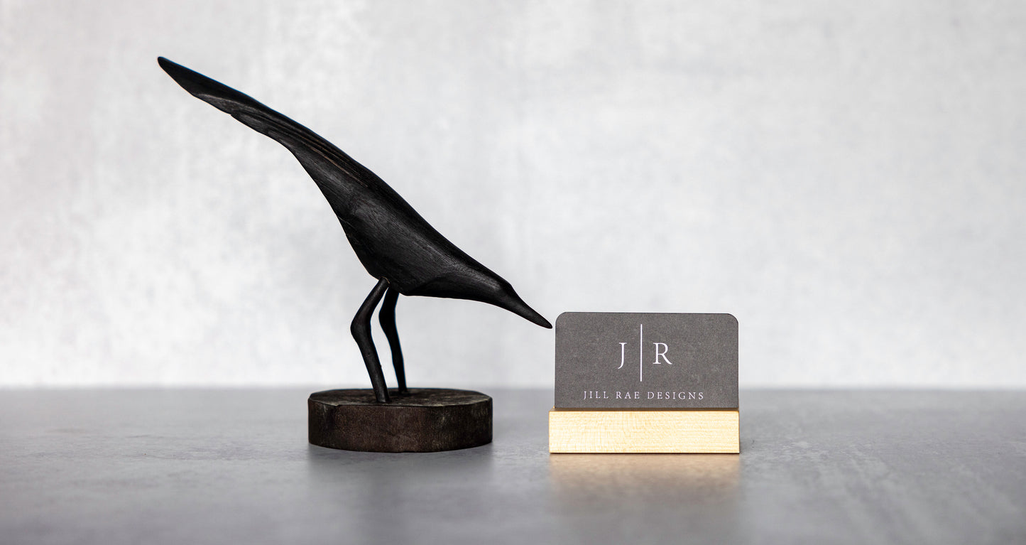 Black Bird Figurine