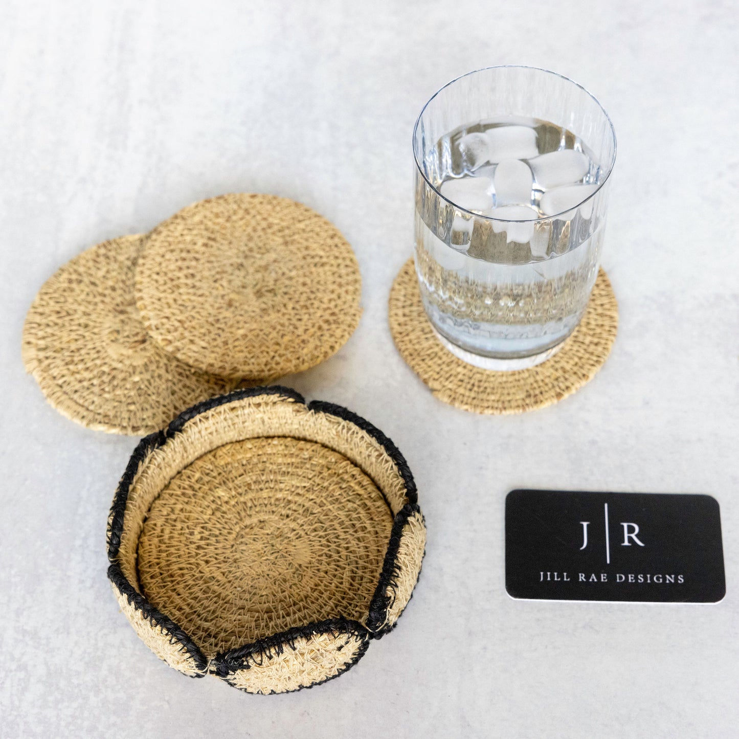 Black Trim Coasters