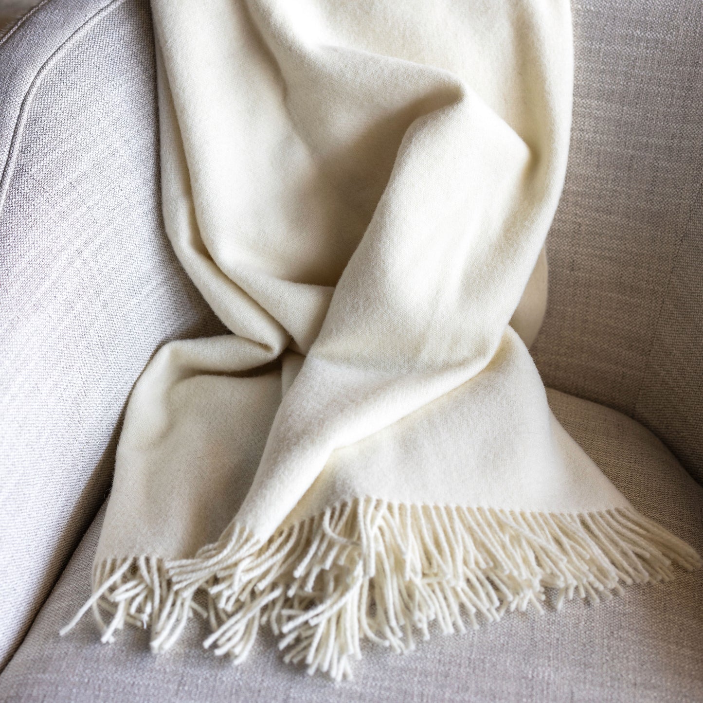 Ivory Julia Throw