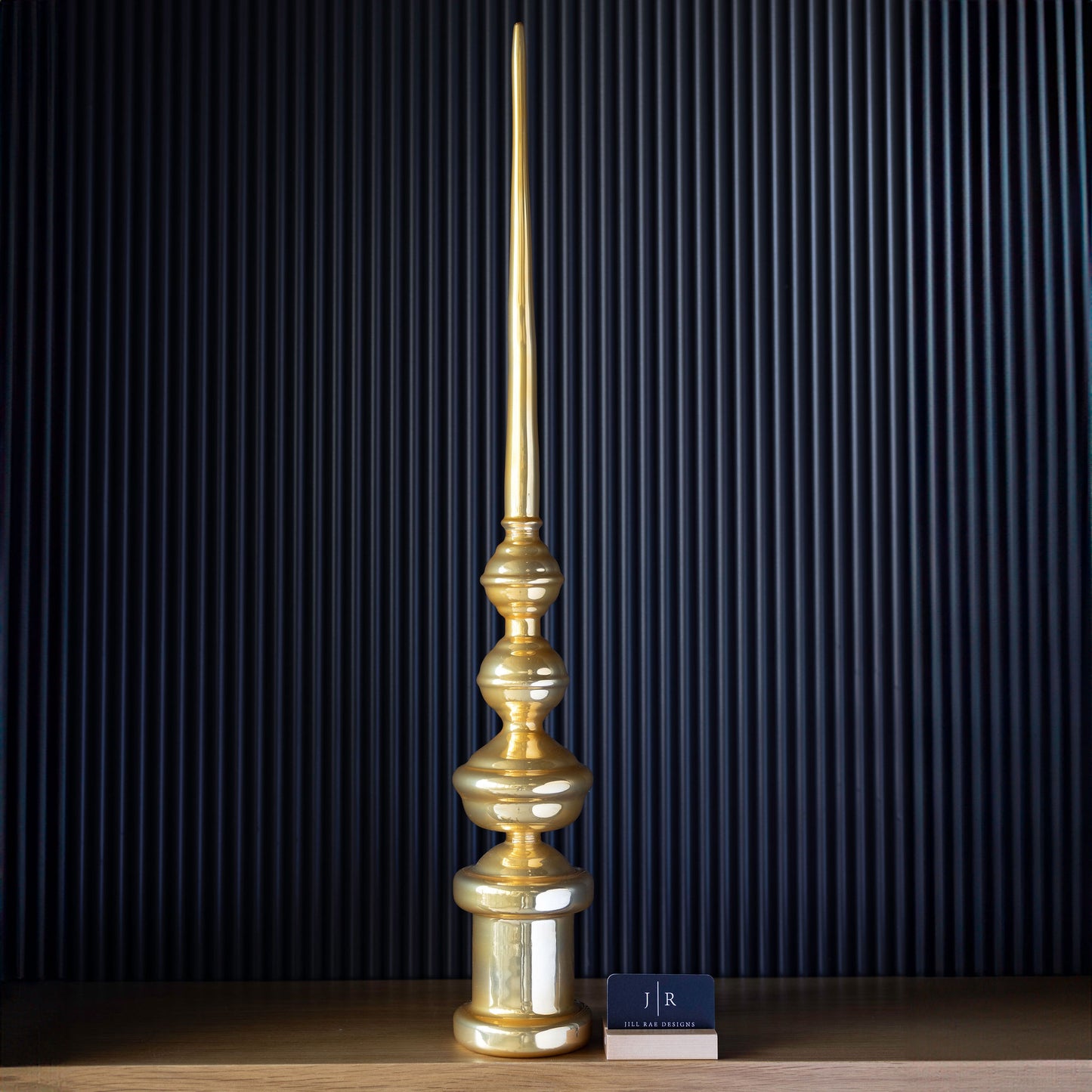 Gold Glass Finials