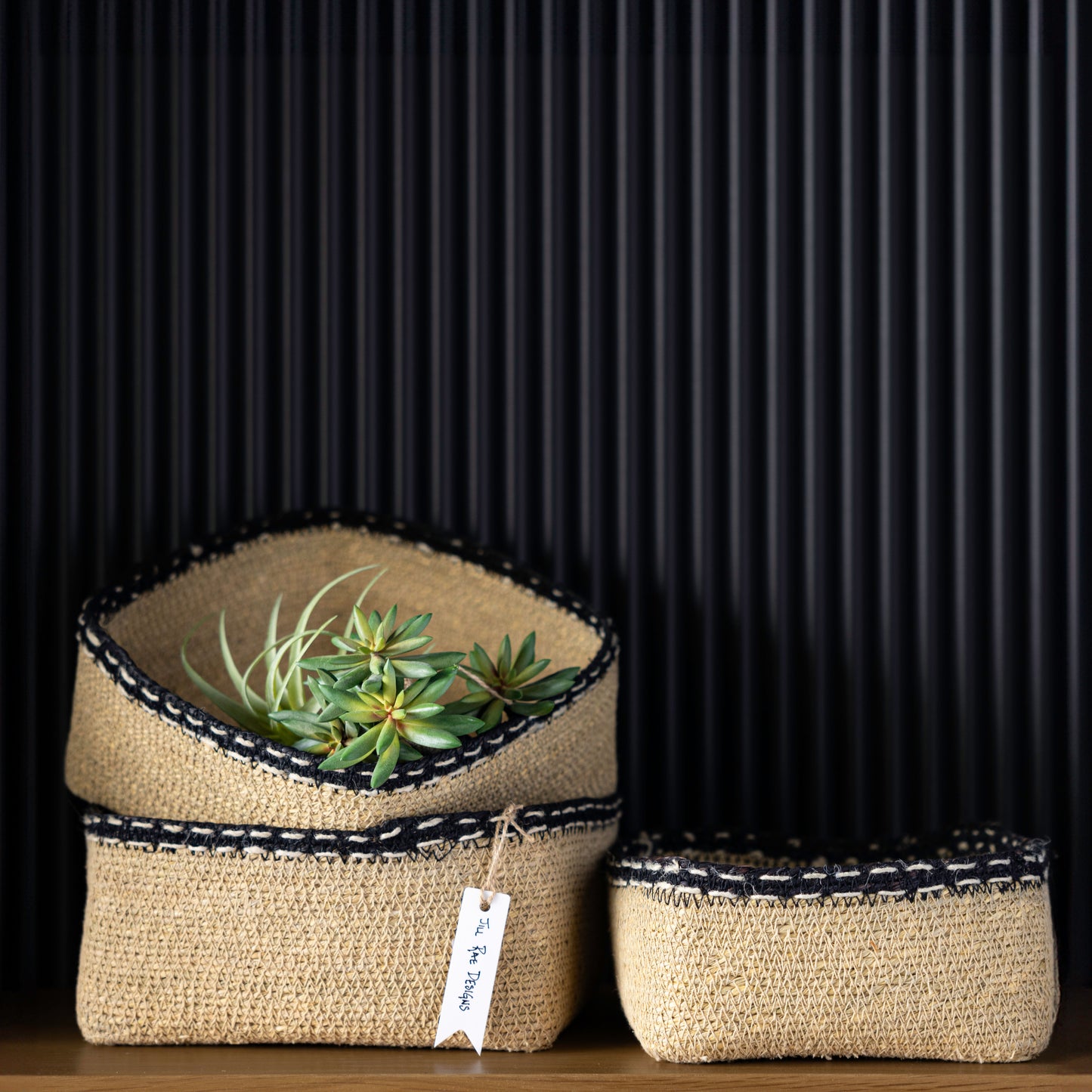 Set of 3 Seagrass Baskets